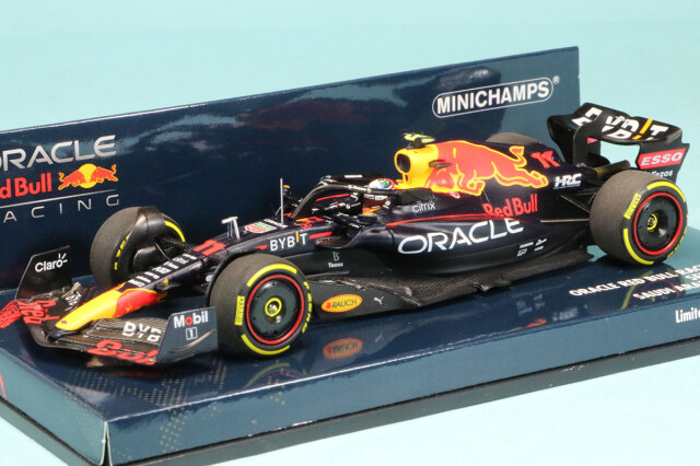 ミニチャンプス 1/43 オラクル レッドブル レーシング RB18 サウジアラビアGP 2022 S.ペレス　417220111
