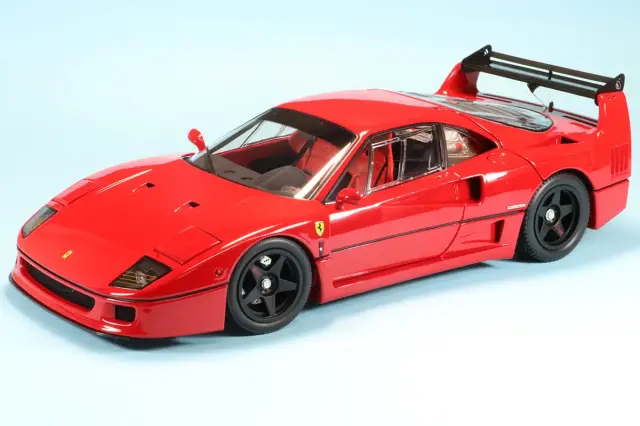 京商 1/18 フェラーリ F40 ライトウェイト LMウイング レッド　KS08416RLM