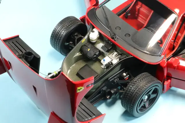 京商 1/18 フェラーリ F40 ライトウェイト LMウイング レッド