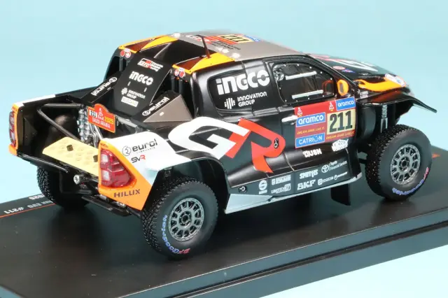 イクソ 1/43 トヨタ GR ハイラックス Evo. DKR ダカール ラリー 2025