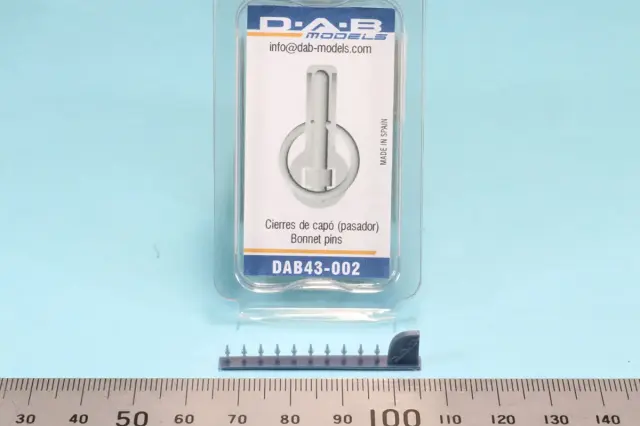 DAB Models 1/43 キャッチピン タイプA 10個入り　DAB43-002