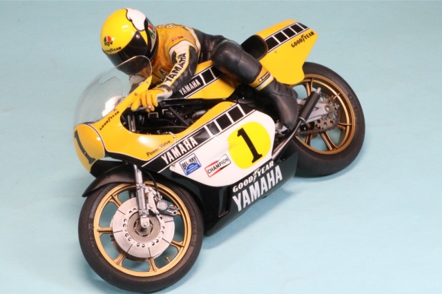 [受注製作見本] ロムファクトリー 1/12 ヤマハ YZR500 WGP 1980 K.ロバーツ ハングオン　RF14026_SK