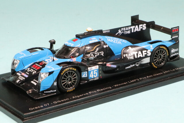スパーク 1/43 オレカ 07 ギブソン Algarve Pro Racing ルマン 24h 2022 LMP2 ProAmクラス Winner S.Thomas/J.Allen/R.Binder No.45　S8638