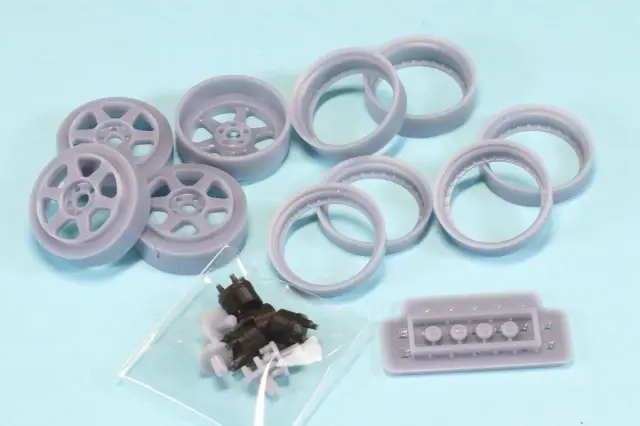 ケイSTYLE! 1/24 18インチ マイスター L1 ホイールセット KS-PA68