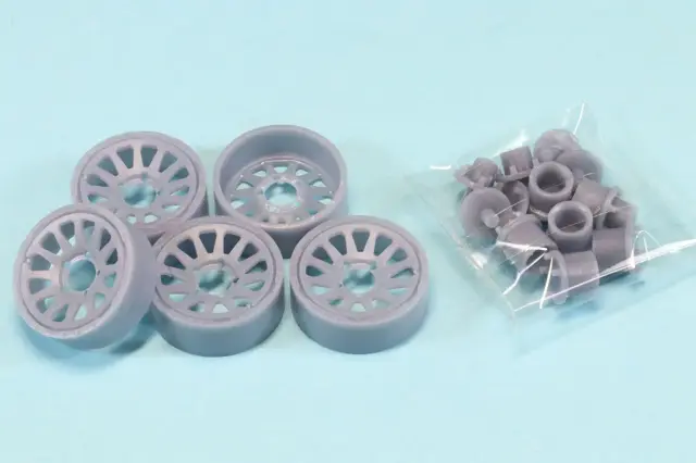 ケイSTYLE! 1/24 16インチ MUD-ZEUS ホイールセット KS-R03