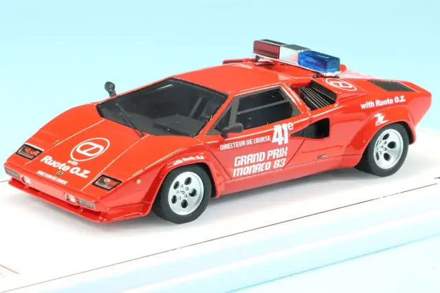 トゥルースケールモデル 1/43 ランボルギーニ カウンタック モナコGP 1983 ペースカー　TSM430861