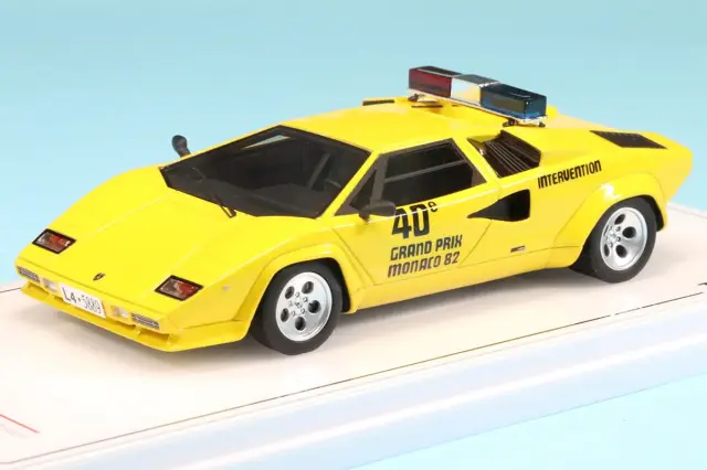 トゥルースケールモデル /43 ランボルギーニ カウンタック モナコグランプリ 1982 ペースカー TSM430860
