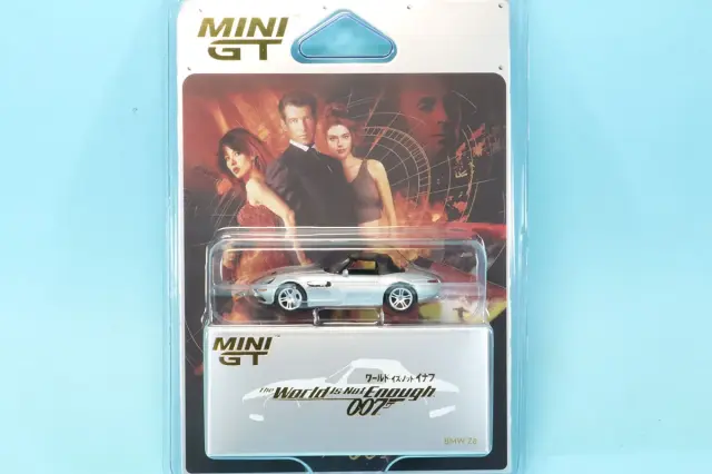 MINI-GT 1/64 BMW Z8 「ワールド・イズ・ノット・イナフ」(2000)日本限定パッケージ MGT00906-007J