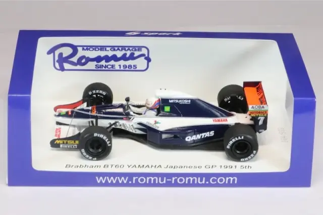 ロム特注 スパーク 1/43 ティレル 020 #3 中嶋悟 日本GP 1991 ロムファクトリー 1/20 ティレル 020 ホンダ 日本GP 1991 中嶋悟