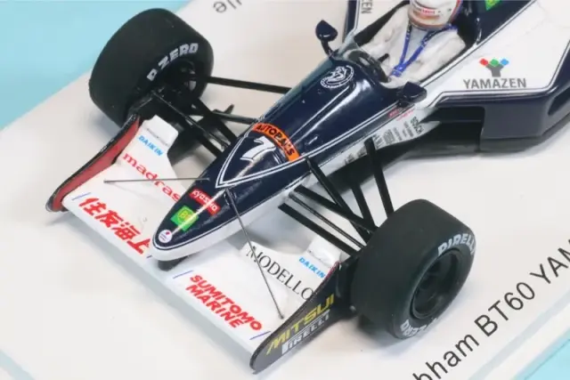 【値下げ】【新品・未開封】ブラバムBrabham BT60 YAMAHA ヤマハ ロム特注スパーク 1/43 ブラバム BT60 ヤマハ 日本GP 1991 M