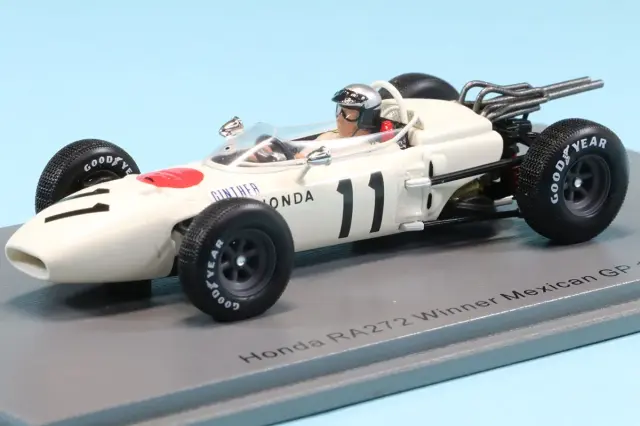スパーク 1/43 ホンダ RA272 No.11 メキシコGP 1965 ウィナー リッチー・ギンサー S6218