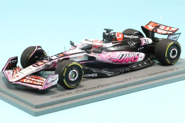 スパーク 1/43 ハース VF-25 日本GP 2025 E.オコン S9592