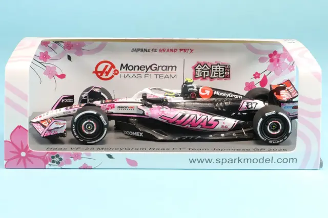 スパーク 1/43 ハース VF-25 日本GP 2025 O.ベアマン S9593 ミニカー