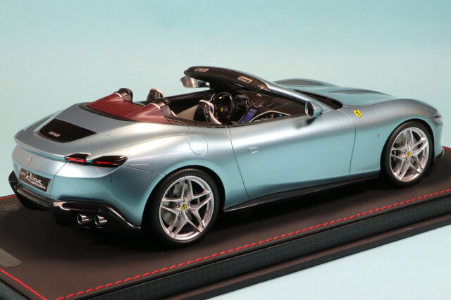 BBR 1/18 フェラーリ ローマ スパイダー 2023 トレビライトブルーメタ