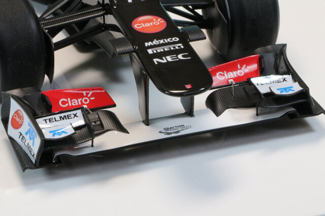 受注製作見本] ロムファクトリー 1/20 ザウバー C31 日本 GP 2012 3rd