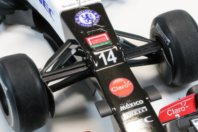 受注製作見本] ロムファクトリー 1/20 ザウバー C31 日本 GP 2012 3rd