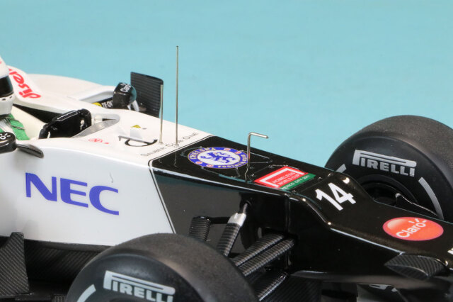 受注製作見本] ロムファクトリー 1/20 ザウバー C31 日本 GP 2012 3rd