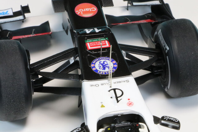 受注製作見本] ロムファクトリー 1/20 ザウバー C31 日本 GP 2012 3rd