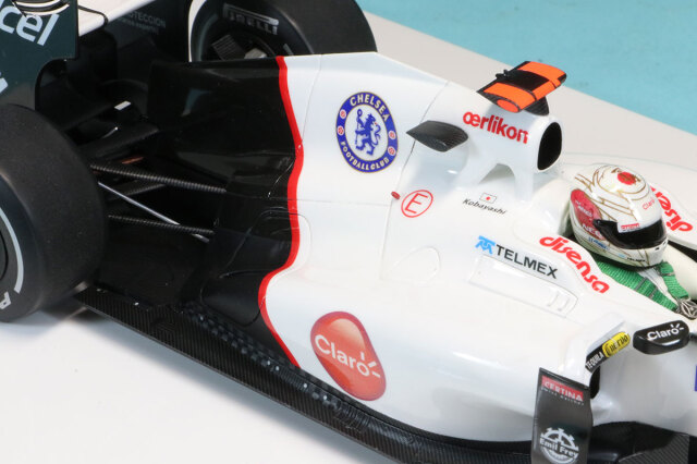 受注製作見本] ロムファクトリー 1/20 ザウバー C31 日本 GP 2012 3rd