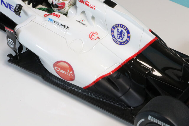 受注製作見本] ロムファクトリー 1/20 ザウバー C31 日本 GP 2012 3rd