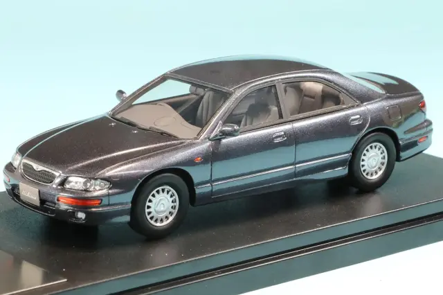 ハイストーリー 1/43 マツダ ユーノス800 MC 1993 ブルーイッシュグレーマイカ HS521GY