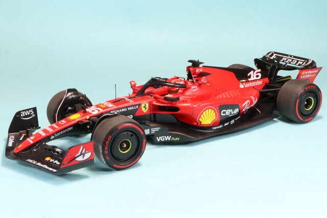 BBR  1/18 フェラーリ SF-23 バーレーンGP 2023 C.ルクレール 台座/ケース無し 　BBR231816
