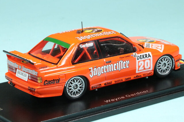 スパーク 1/43 BMW E30 DTM イェーガーマイスター 1992 No.20 SG605