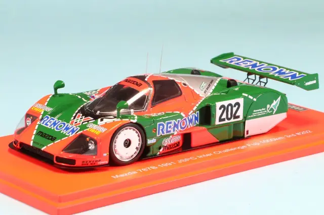 予約] 40周年記念商品 ロム特注スパーク 1/43 マツダ 787B JSPC
