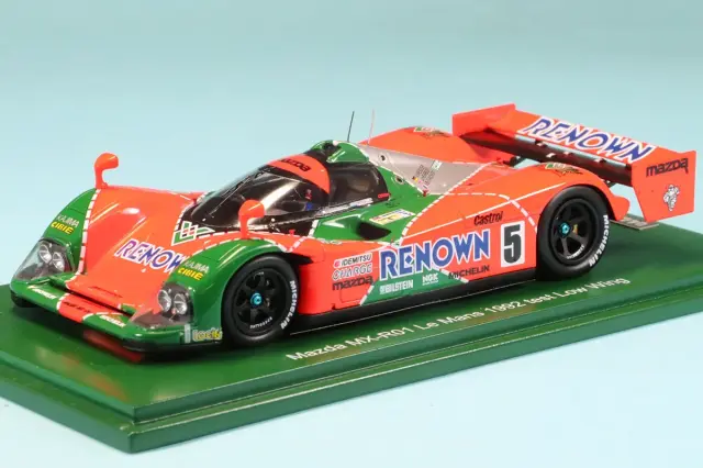 予約] 40周年記念商品 ロム特注スパーク 1/43 マツダ MX-R01 ルマン