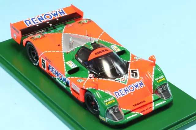 予約] 40周年記念商品 ロム特注スパーク 1/43 マツダ MX-R01 ルマン