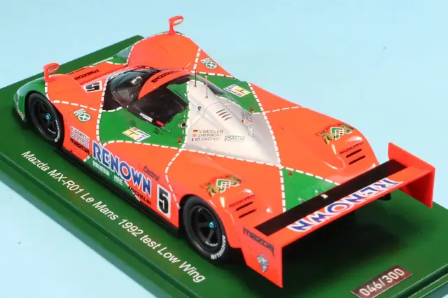 予約] 40周年記念商品 ロム特注スパーク 1/43 マツダ MX-R01 ルマン