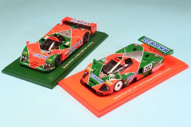 予約] 40周年記念商品 ロム特注スパーク 1/43 マツダ MX-R01 ルマン