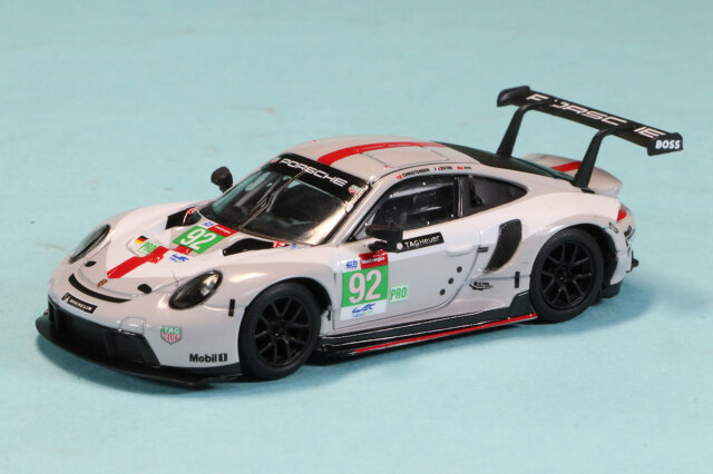 スパーク 1/64 ポルシェ 911 RSR-19 ルマン 2021 LMGTE Pro No.92 3rd.　Y272