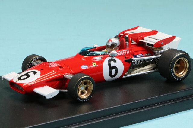 ルックスマート 1/43  フェラーリ 312B 南アフリア GP 1971 M.アンドレッティ　LSRC102