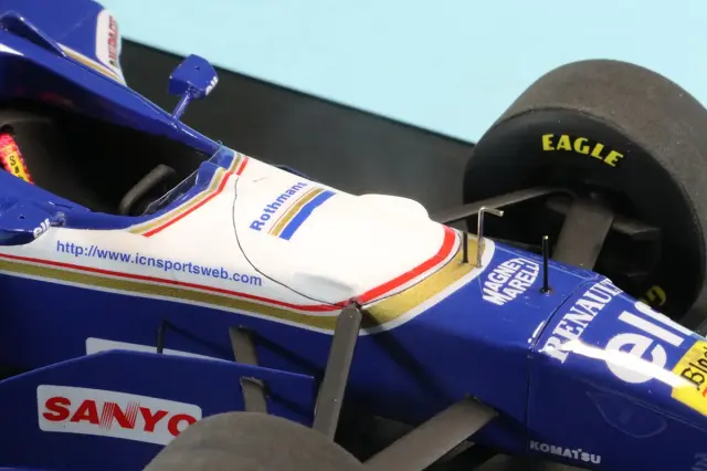 受注製作見本] ロムファクトリー 1/20 ウィリアムズ FW18 日本GP D