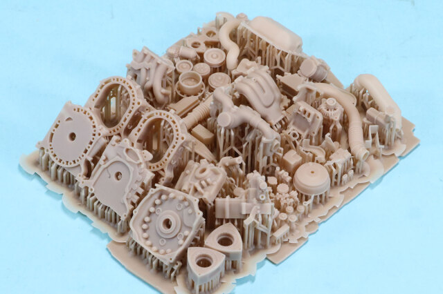 アヒキロ模型 1/24 ロータリー エンジン 13B-REW型 ハイディティール