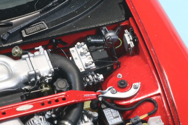 アヒキロ模型 1/24 ロータリー エンジン 13B-REW型 ハイディティール