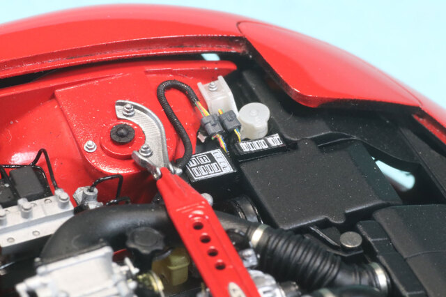 アヒキロ模型 1/24 ロータリー エンジン 13B-REW型 ハイディティール
