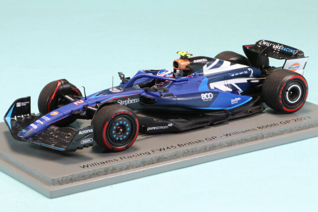 スパーク 1/43 ウィリアム FW45 イギリス GP 2023 L.サージェント 