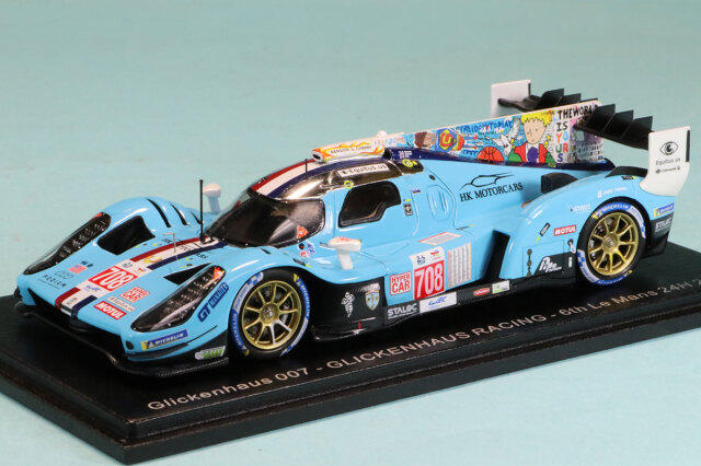 スパーク 1/43 グリッケンハウス 007 No.708 グリッケンハウス RACING 6th ルマン 2023 　S8732