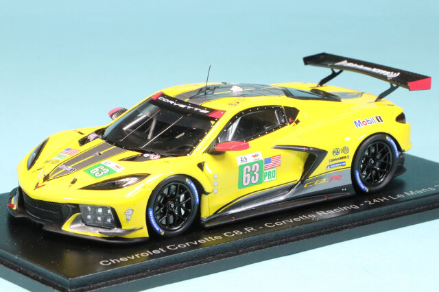 スパーク 1/43 シボレー コルベット C8.R Corvette Racing ルマン 24h 2022 A.Garcia/J.Taylor/N.Catsburg No.63　S8643