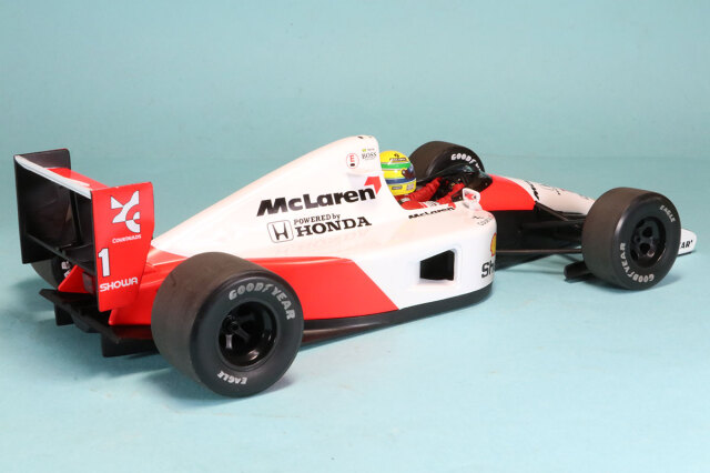ミニチャンプス 1/18 マクラーレン ホンダ MP4/6 A.セナ 1991 ワールド 