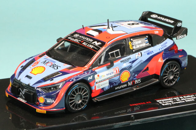 イクソ 1/43 ヒョンデ i20 N Rally1 2022 クロアチアラリー No.8　RAM850