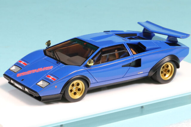 アイドロン 1/43 ランボルギーニ カウンタック LP500S “ウォルター・ウルフ 2nd” Ch.1120202 1976 後期型 (限定100台)　EM440C