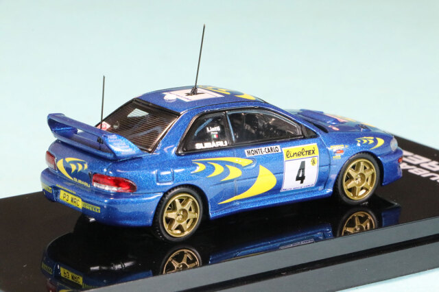 ホビージャパン 1/64スバル インプレッサ WRC モンテカルロ 1997 No.4