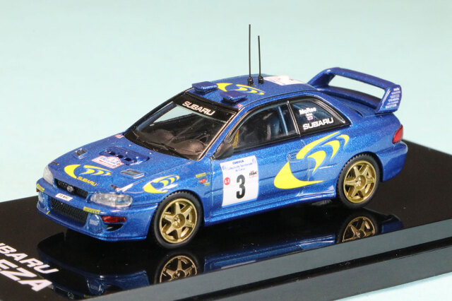 ホビージャパン 1/64 スバル インプレッサ WRC 1997 No.3 ツールドコルス C.マクレー ウィナー　HJR642041C