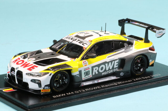 スパーク 1/43 BMW M4 GT3 No.98 ROWE Racing スパ 24h 2023　SB700 43SPA2023