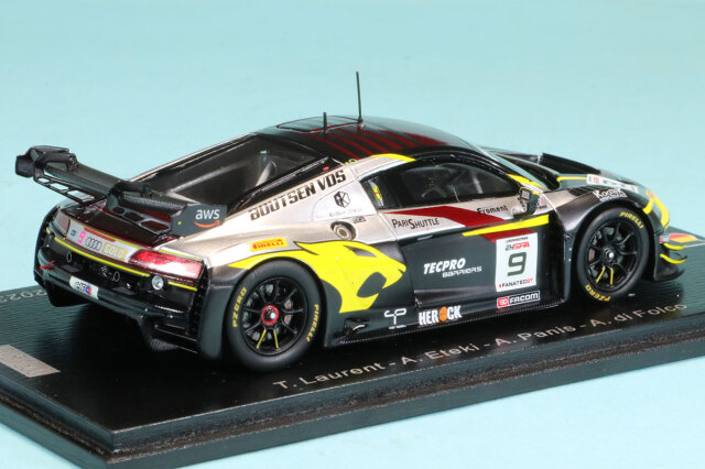 スパーク 1/43 アウディ R8 LMS GT3 EVO II No.9 Boutsen VDS スパ 24h