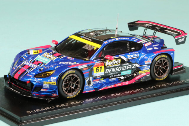 スパーク 1/43 スバル BRZ R&D スポーツ スーパーGT 2023 GT300 No.61 井口卓人/山内英輝　SGT085