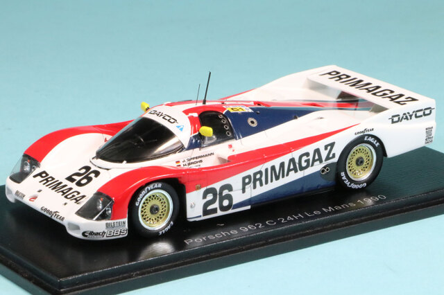 スパーク 1/43 ポルシェ 962C プリマガズ ルマン 1990 No.26　S9884